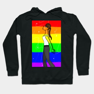 Rainbow Girl Hoodie